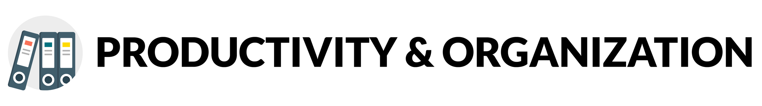 Category Titles_Productivity&Organization